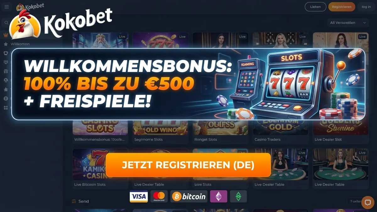 Registrierung mit Bonus